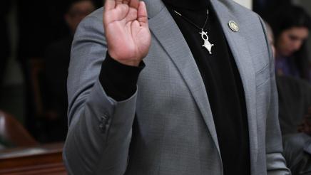 Assemblymember Jackson takes oath of office