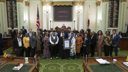 ACR 30 - Black History Month Floor Ceremony