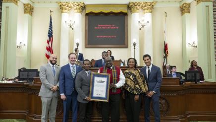 ACR 30 - Black History Month Floor Ceremony