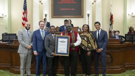 ACR 30 - Black History Month Floor Ceremony